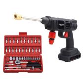 HIDROLAVADORA NAPPO INALAM. NAPPO NHH-147 + JUEGO DE DADOS NAPPO DE 46 PCS NHK-114